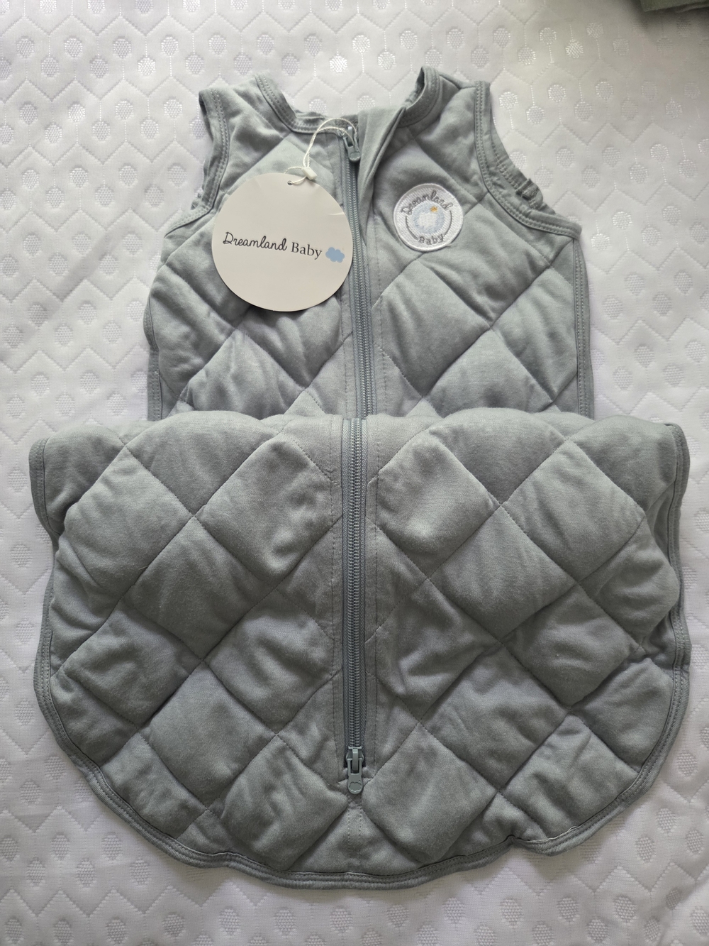 Dreamland Baby Weighted Sleep Sack in Soft Blue